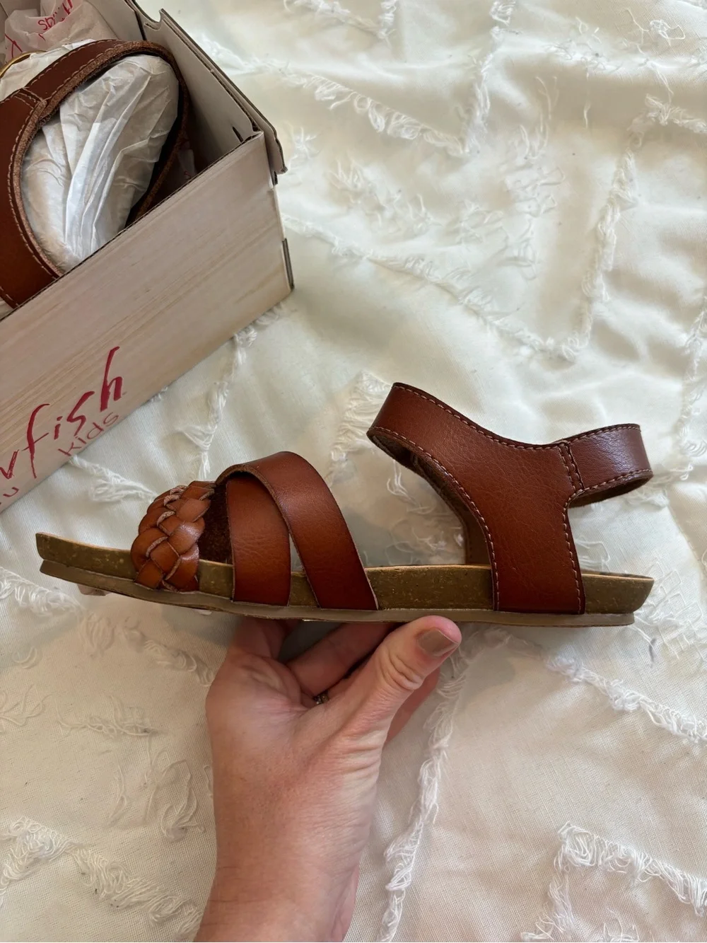 Blowfish Kids Brown Strappy Sandals